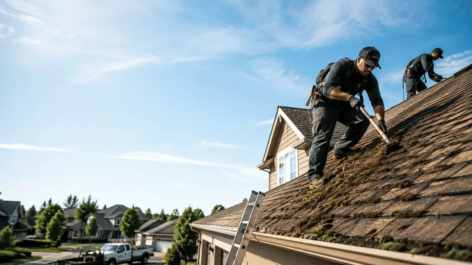 Roof Moss Removal in Bountiful, UT near me